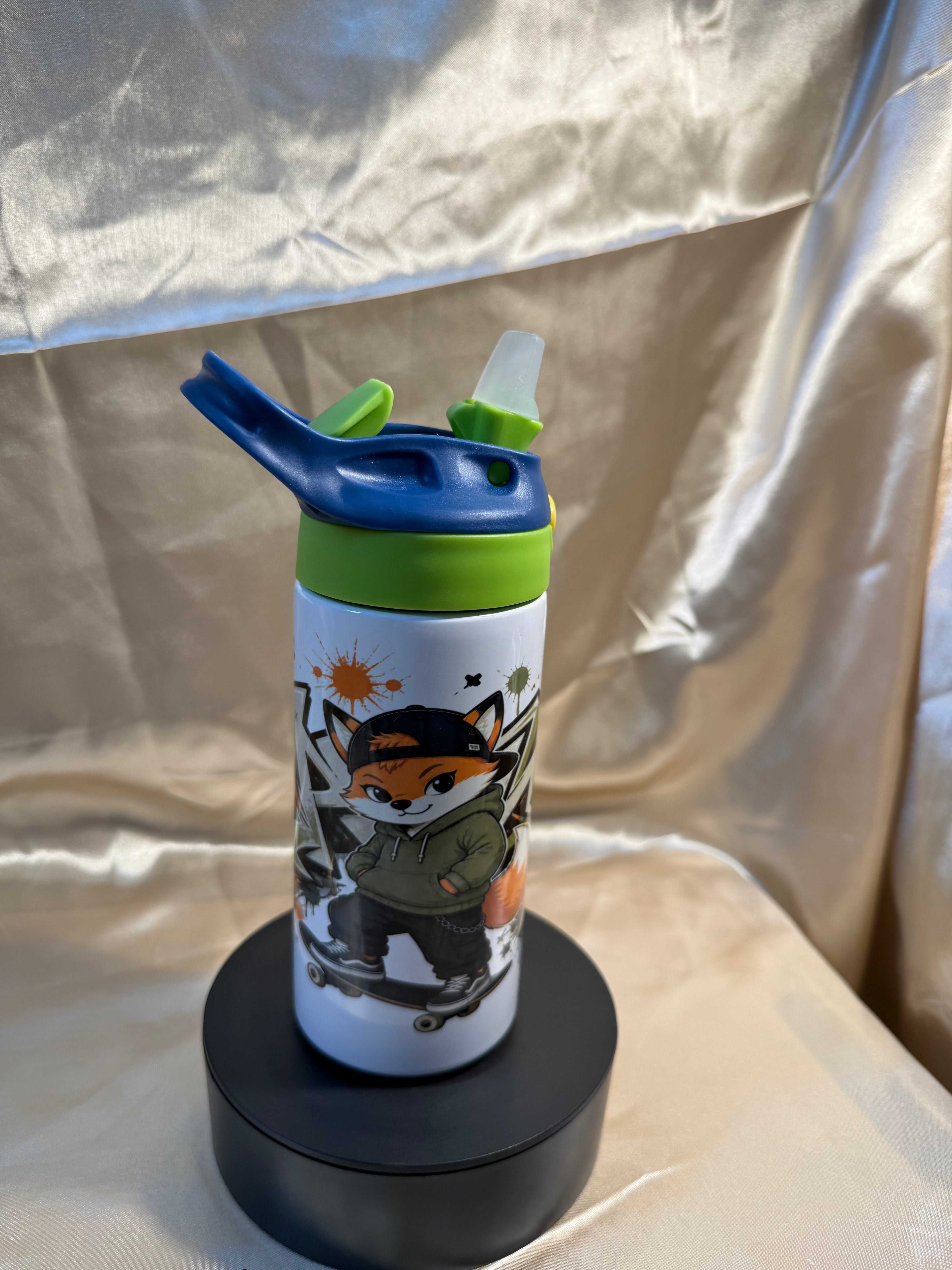 Skater Fuchs Trinkflasche