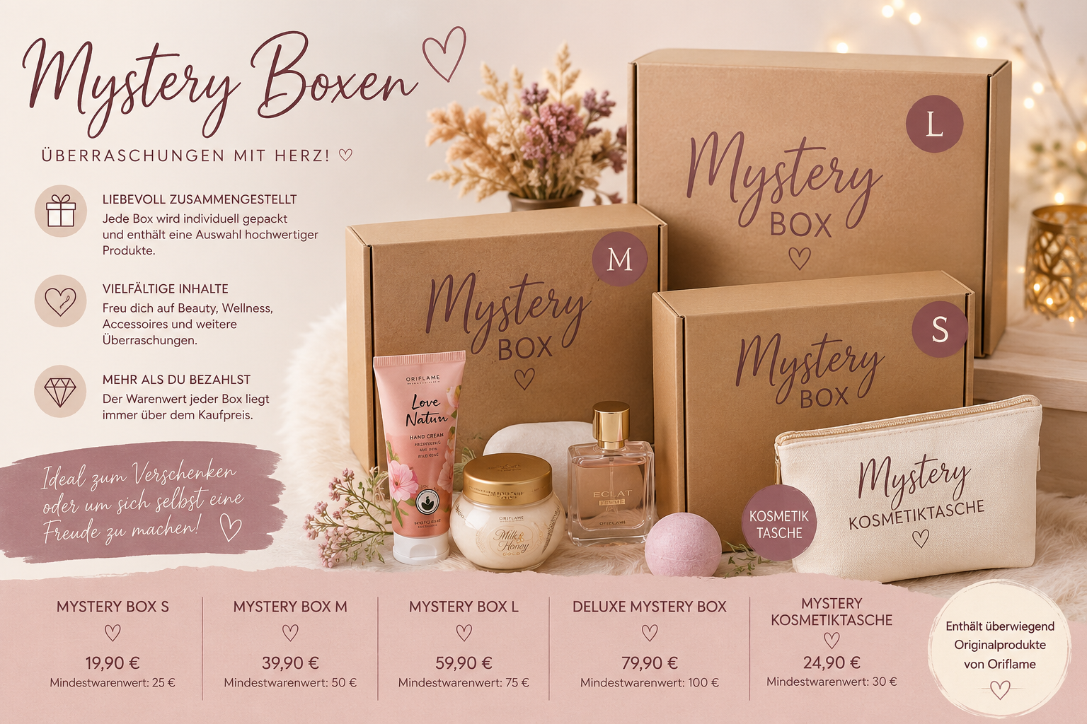 ✨ Beauty Mystery Boxen ⭐& Bags