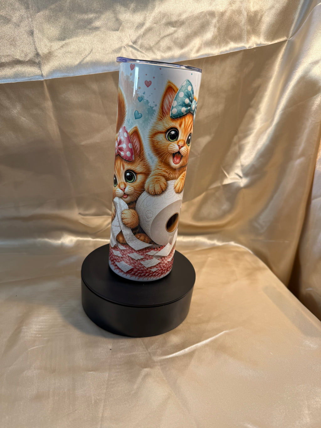 Süßer roter Katzen Tumbler