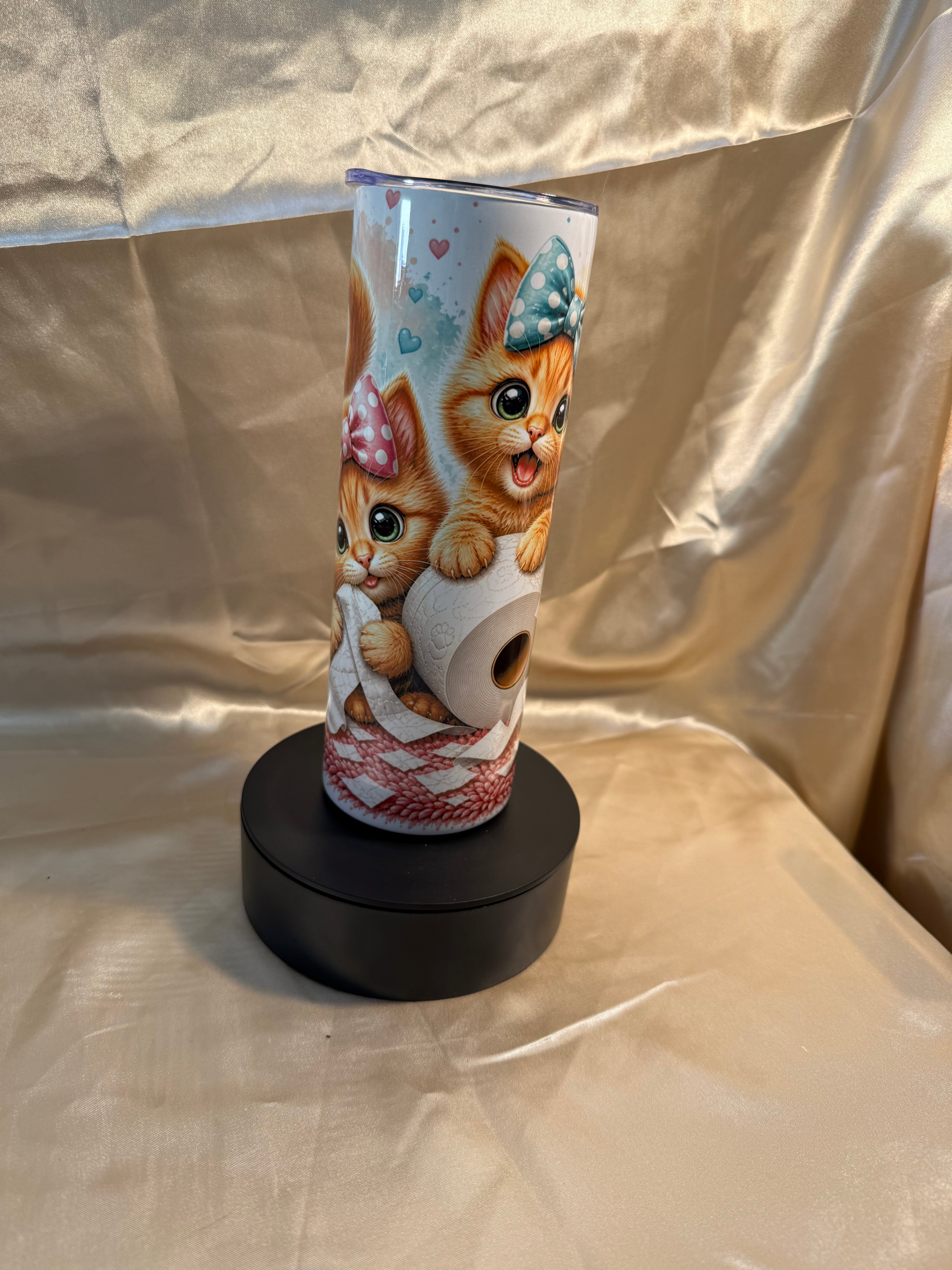 Süßer roter Katzen Tumbler