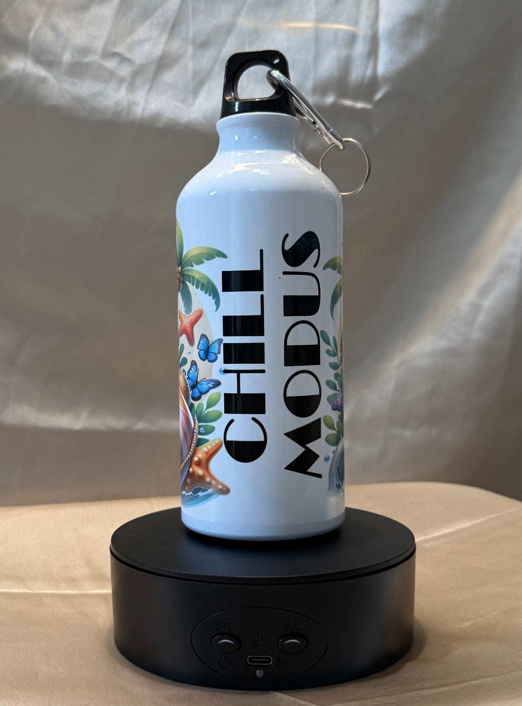 Kinder-Trinkflasche „Chill Modus“ Seepferdchen