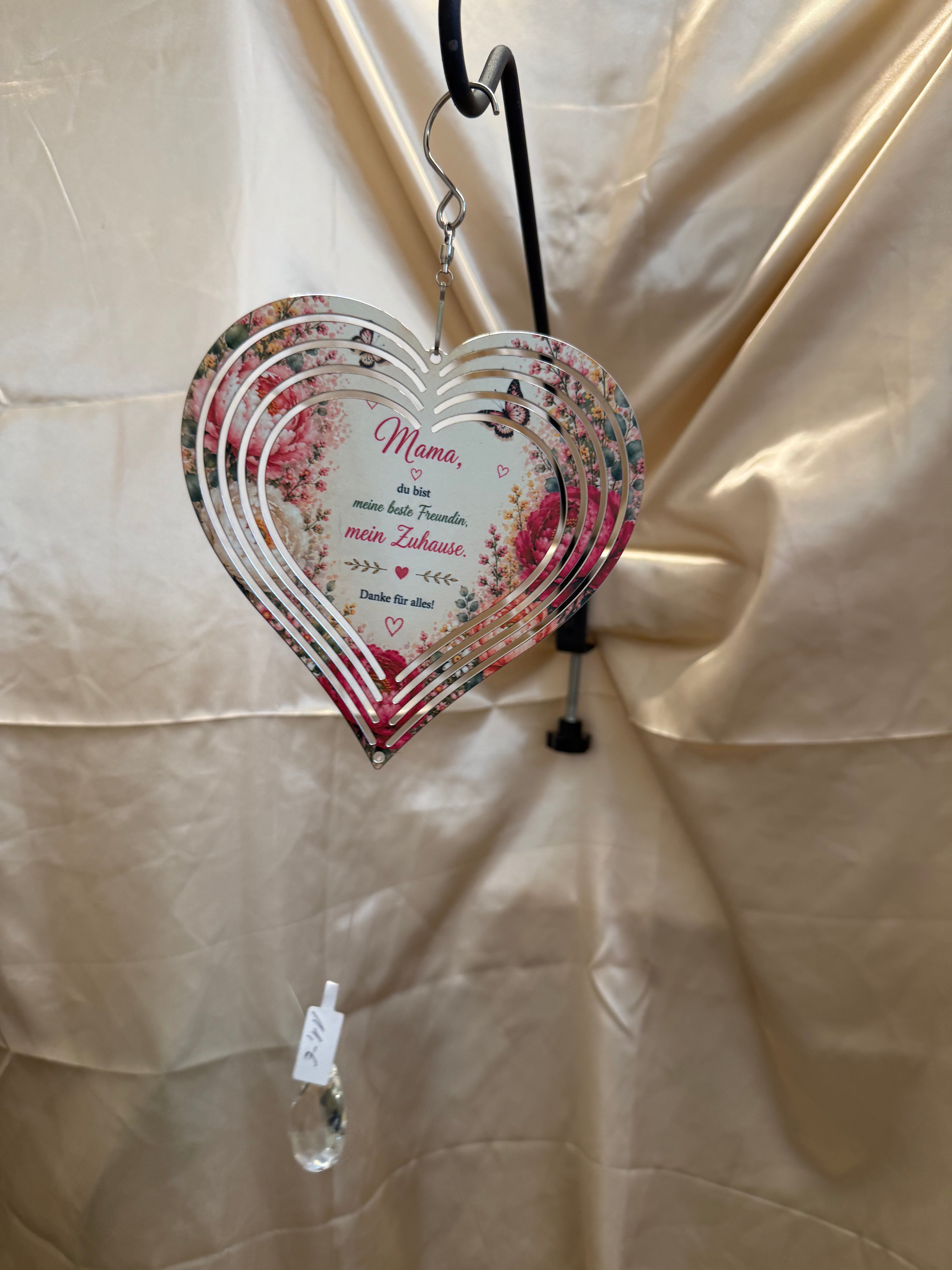 💖 Mama, du bist meine beste Freundin Windspiel