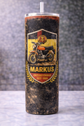 Personalisierter Simson Tumbler mit Wunschname