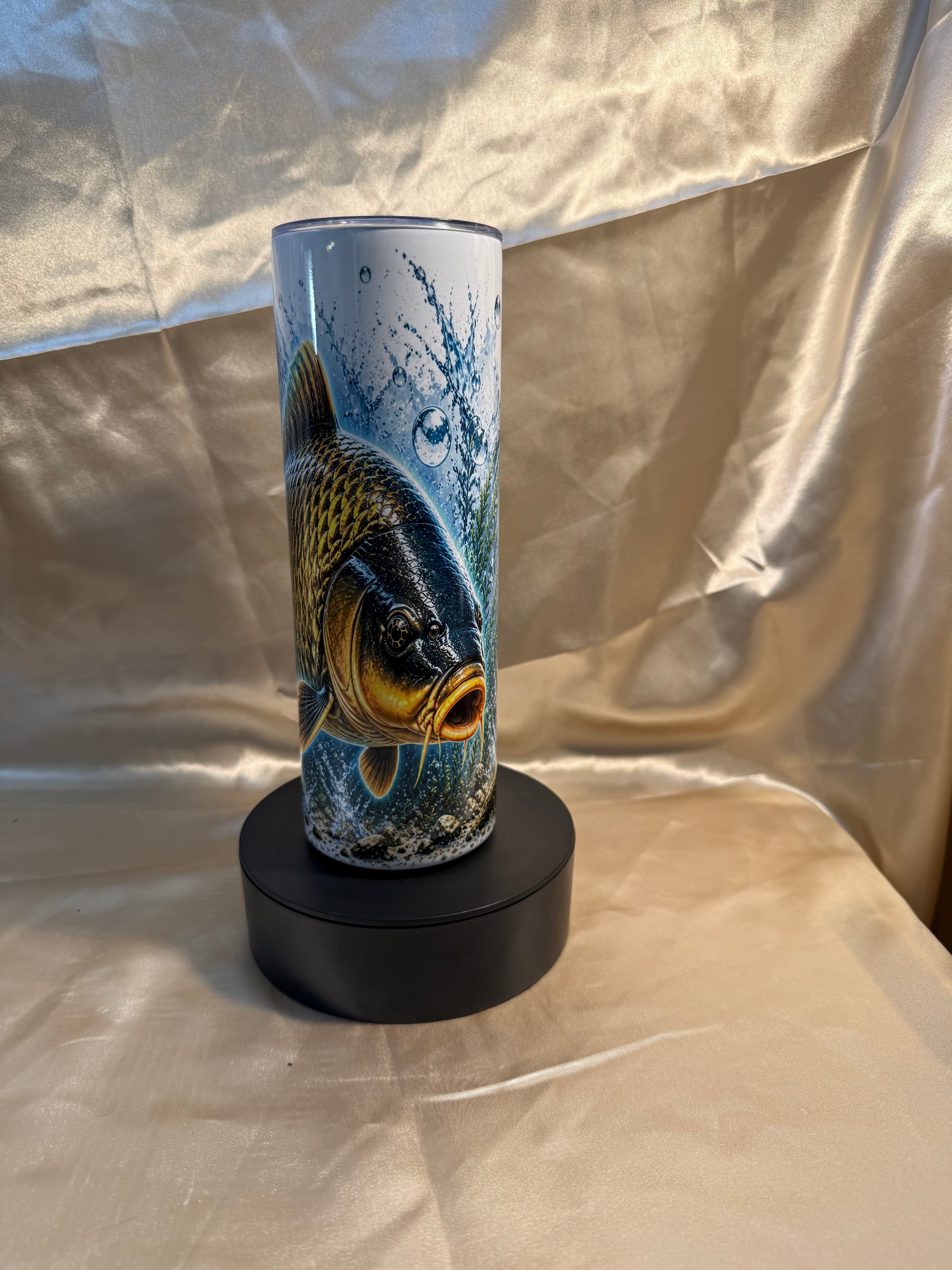 Karpfen Tumbler – Edelstahl Thermobecher