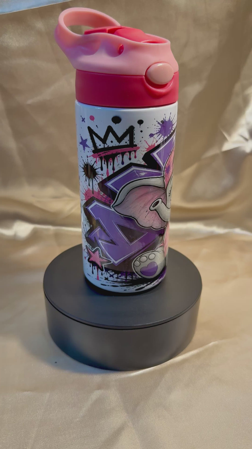 Mädchen Trinkflasche Elefant