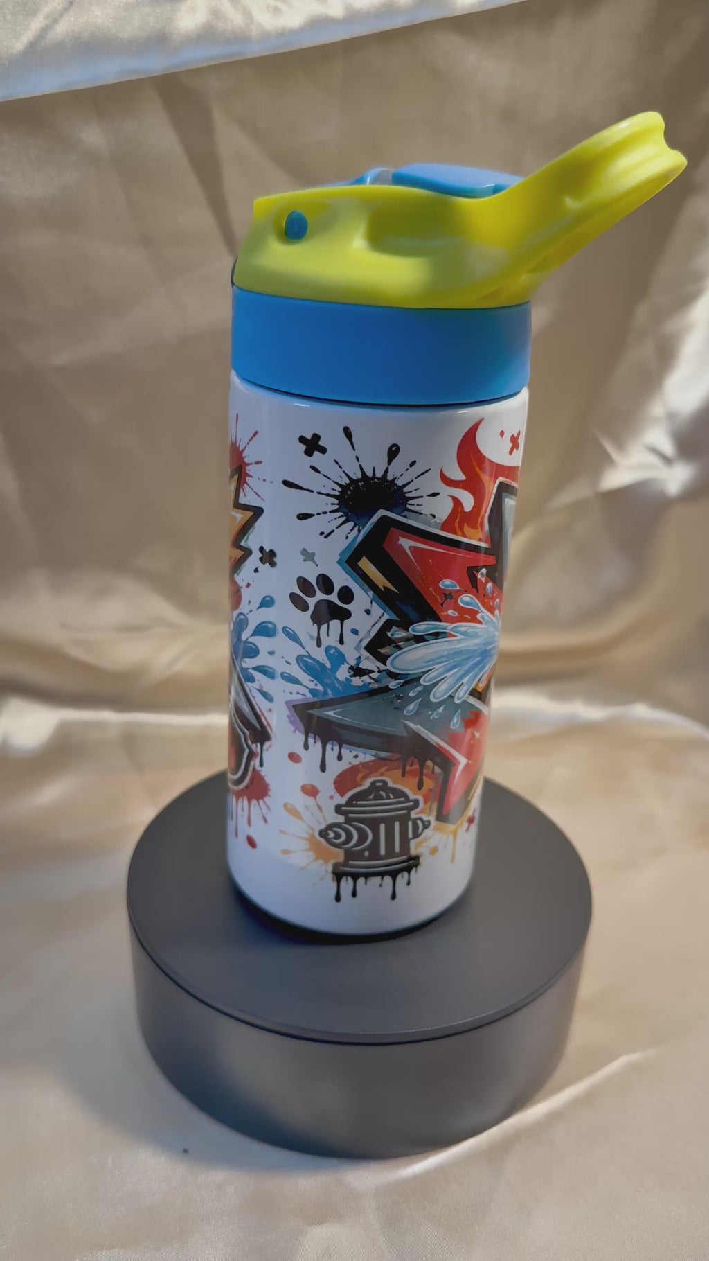 Feuerwehrmann Hund Trinkflasche