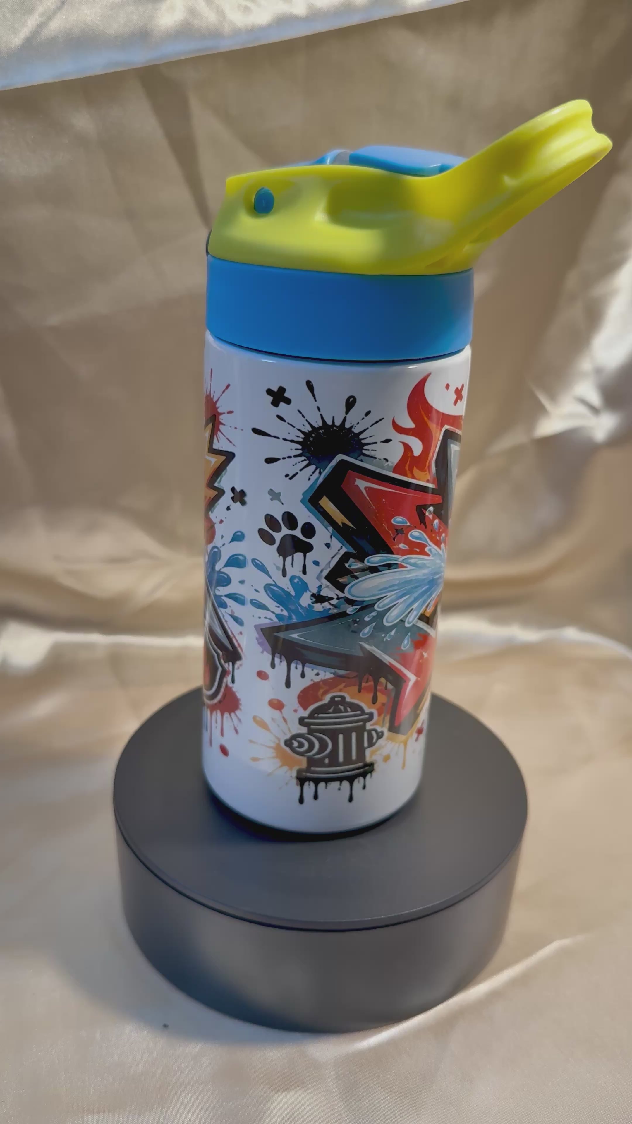 Feuerwehrmann Hund Trinkflasche