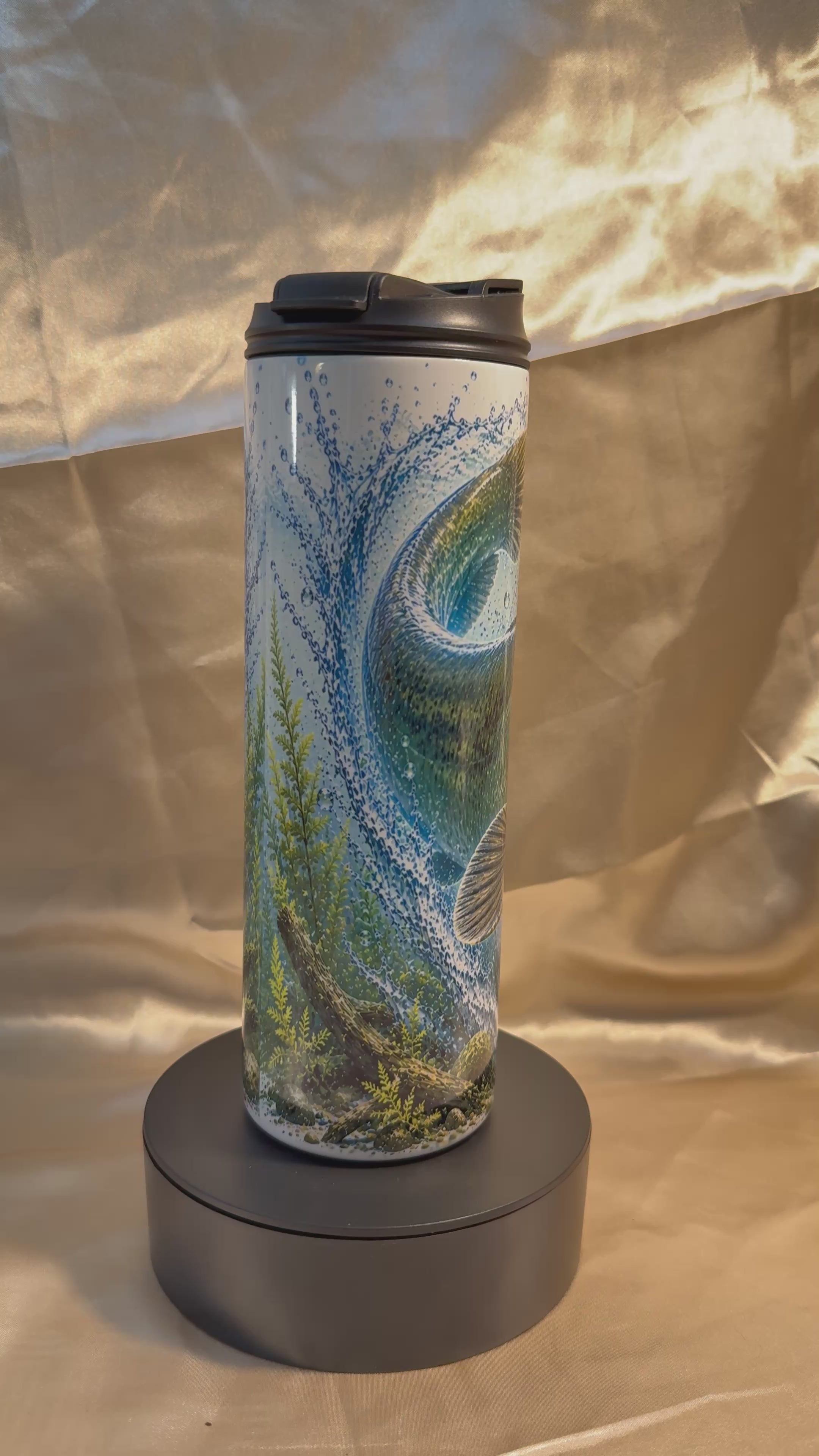 🎣 Wels Tumbler – Edelstahl Thermobecher für Angler